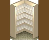 A recent shelving installation job in the area
