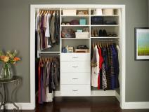 A recent closet system contractors job in the area