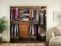 A recent closet systems job in the area